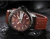 NF9055B Leather Strap Watch