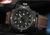 NF9077 Men's Leather Wrist watch