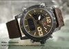 NF9095B Leather Wrist Watch