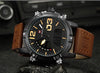 NF9095B Leather Wrist Watch