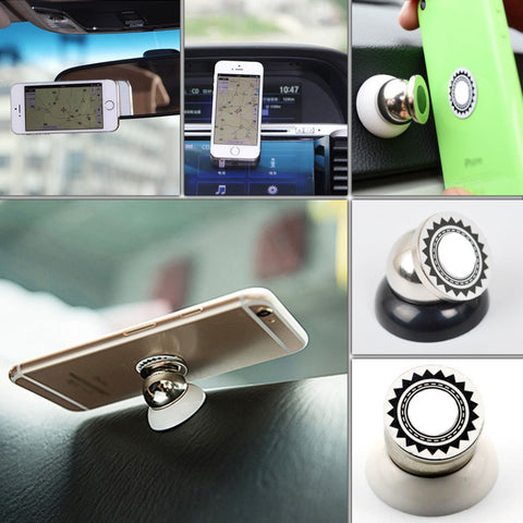 360 Degree Magnetic Car Phone Holder