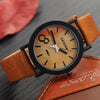 Wooden Quartz Men Watch