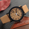 Wooden Quartz Men Watch