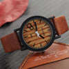 Wooden Quartz Men Watch