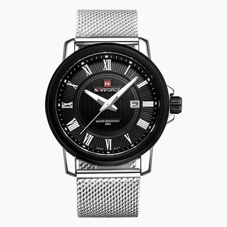 NF9052 Stainless Steel Mesh Strap Men's Watch