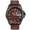 NF9055B Leather Strap Watch