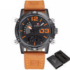 NF9095B Leather Wrist Watch