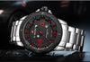 NF9078BBR Stainless Steel Band Wrist Watch