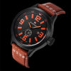 NF9057B Leather Strap Men's Watch