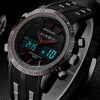 ST1519  Aviator Men's Watch with  LED Display