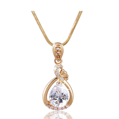 Crystal Pendant Necklace