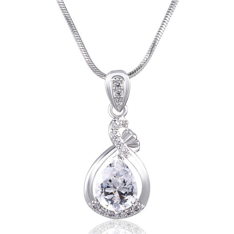 Crystal Pendant Necklace