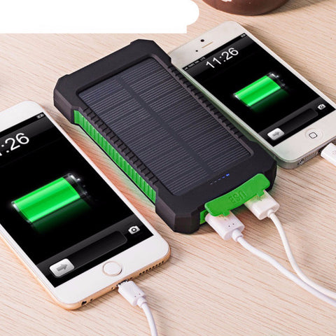 Waterproof 10000Mah Solar Power Bank