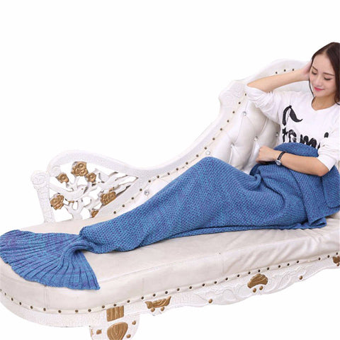 Mermaid Tail Blanket for Adult Kid