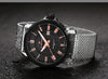 NF9052 Stainless Steel Mesh Strap Men's Watch