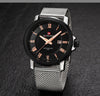 NF9052 Stainless Steel Mesh Strap Men's Watch