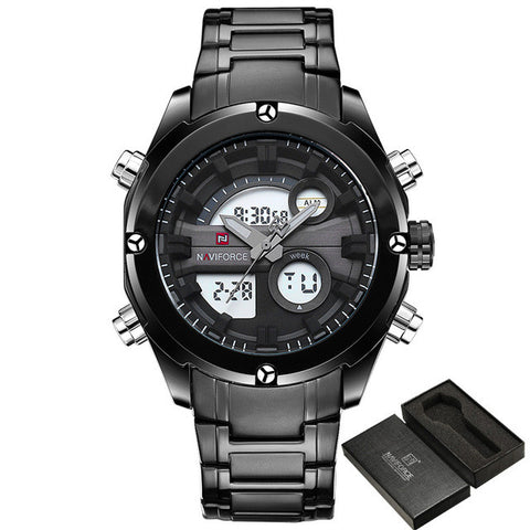 NF9088B Luxury Steel Men's Watch