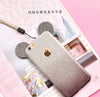 3D Minnie/Mickey Mouse Ears Soft  Case For Samsung / IPhone