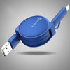 Retractable, USB, Fast Charging, Cable, 8 Pin,iPhone, samsung, rocketlemons, micro USB,nickel plated, connector,USB 2.0