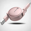 Retractable, USB, Fast Charging, Cable, 8 Pin,iPhone, samsung, rocketlemons, micro USB,nickel plated, connector,USB 2.0