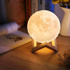 3D Lunar Moon Lamp, decoration, astronomical, LED, rocketlemons