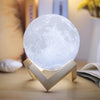 3D Lunar Moon Lamp, decoration, astronomical, LED, rocketlemons