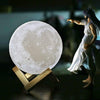 3D Lunar Moon Lamp, decoration, astronomical, LED, rocketlemons