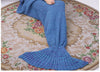 Mermaid Tail Blanket for Adult & Kid