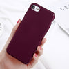 iPhone 8, iPhone 8 Plus, iPhone 7 iPhone 7 Plus, iPhone 6, iPhone 6 Plus, iPhone 6s, iPhone 6s plus,hard PC,phone case, rocketlemons, wine red, quality