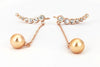 Crystal Pearl Drop Earring