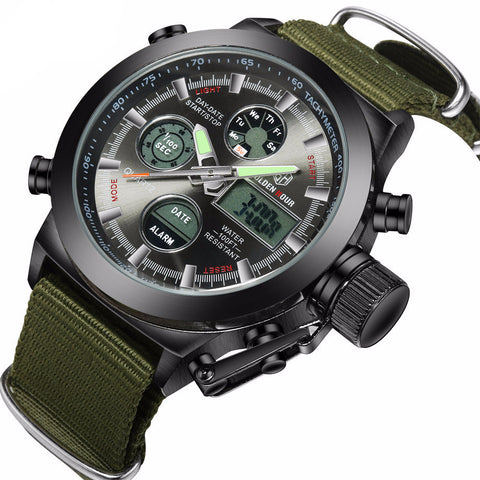 Military Watch Canvas Strap